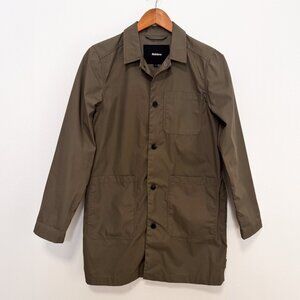 Finisterre Olive Green Chore Coat Jacket Women's Size UK 8